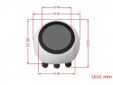 ESP32-S3 Ontwikkelboard WiFi/Buetooth - N16R8 XiaoZhi Balll Batt/Touch